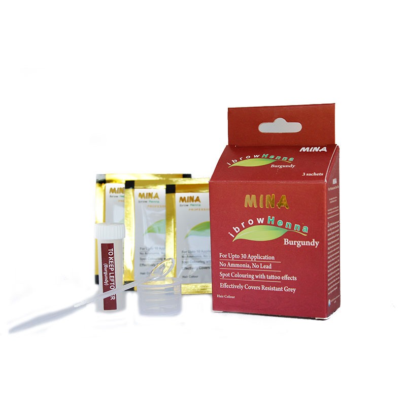 i brow Henna Mina Burgundy