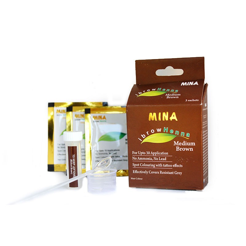 i brow Henna Mina  Medium Brown